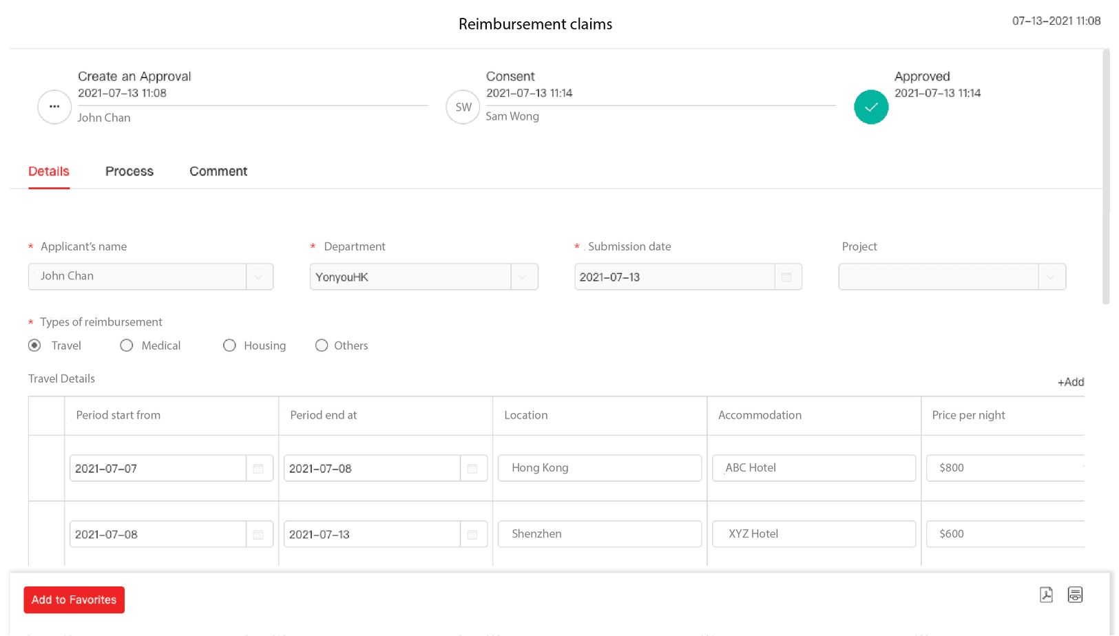 Reimbursement-claims-approval-費用報銷-流程 Reimbursement-claims-approval-費用報銷-流程